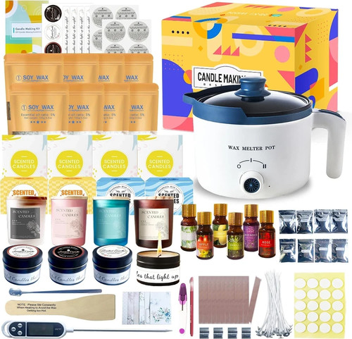 Scented candle making starter - making,