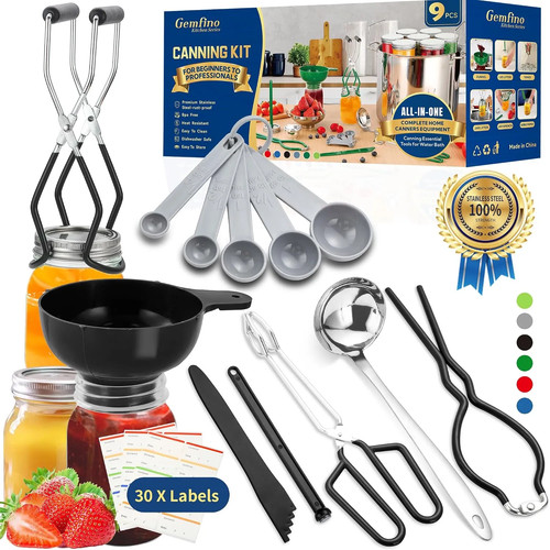 Canning supplies starter kit - canning,
