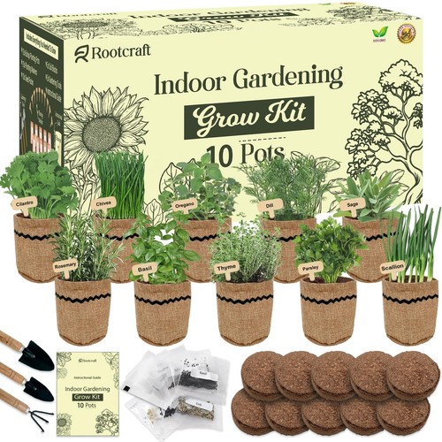 Herb garden planter indoor - 10,