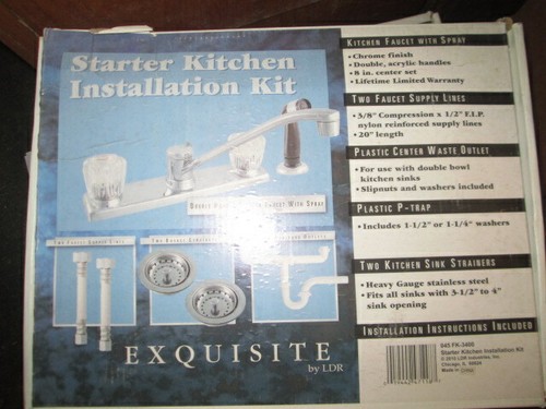 Starter kitchen installation - starter,